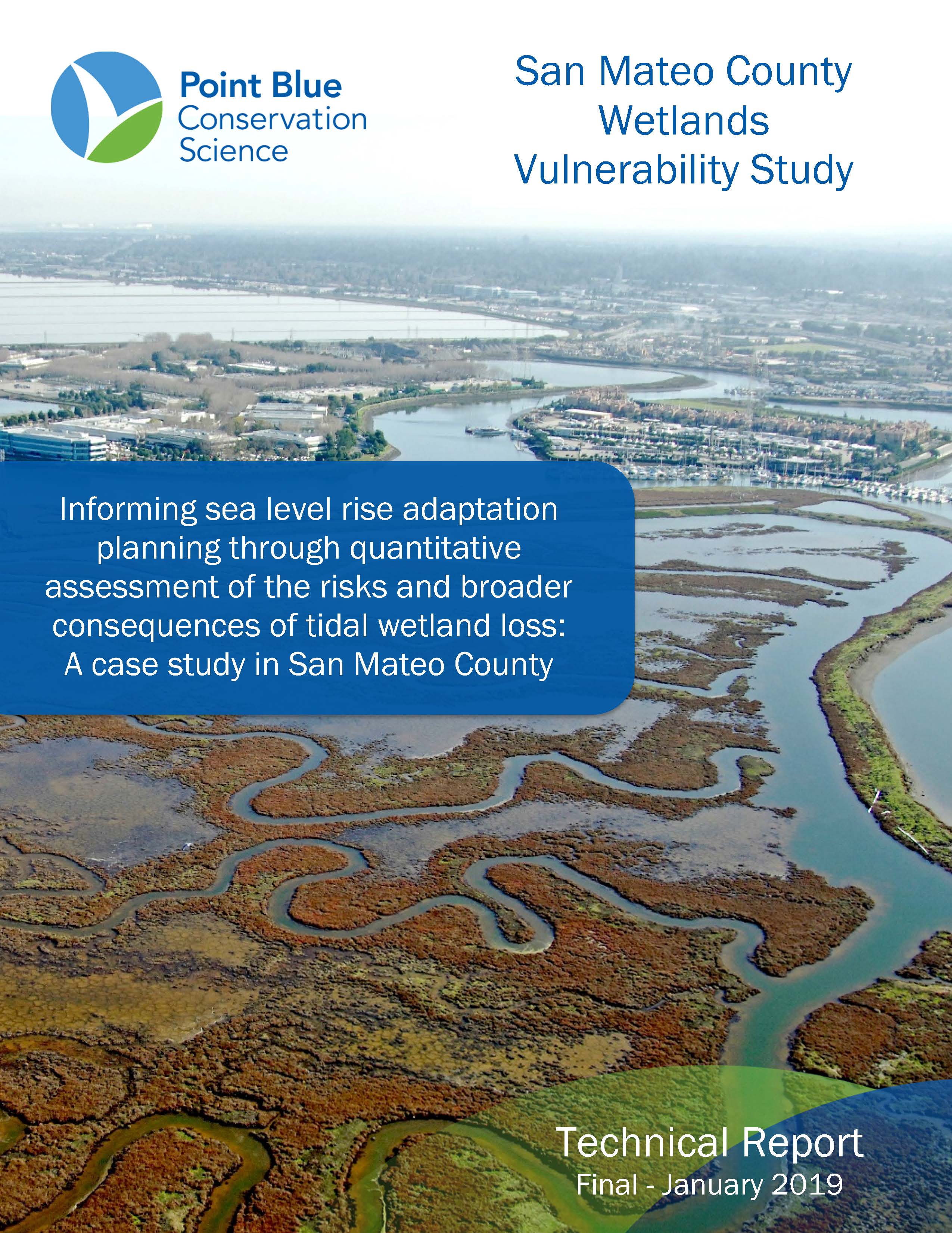 Informing sea level rise adaptation planning through quantitative assessment of the risks and broader consequences of tidal wetland loss:
